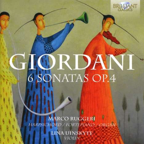 Tommaso Giordani (1733-1806): 6 Sonaten op.4, CD