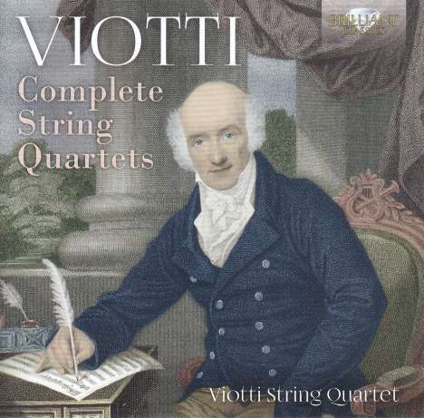 Giovanni Battista Viotti (1755-1824): Sämtliche Streichquartette, 4 CDs