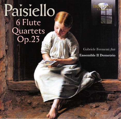 Giovanni Paisiello (1740-1816): Flötenquartette op.23 Nr.1-6, CD