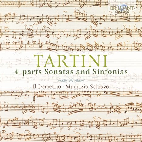 Giuseppe Tartini (1692-1770): 4-Parts Sonatas &amp; Sinfonias, CD