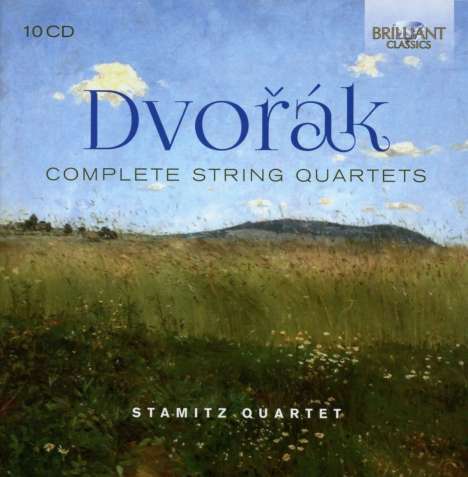 Antonin Dvorak (1841-1904): Streichquartette Nr.1-14, 10 CDs