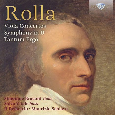 Alessandro Rolla (1757-1841): Violakonzerte D-Dur &amp; F-Dur, CD