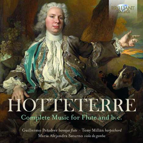 Jacques-Martin Hotteterre (1674-1763): Sämtliche Werke für Flöte &amp; Bc, 2 CDs