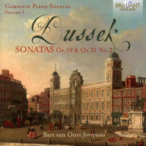 Johann Ludwig Dussek (1760-1812): Sämtliche Klaviersonaten Vol.1, CD