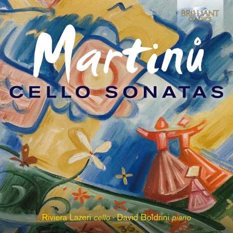 Bohuslav Martinu (1890-1959): Sonaten für Cello &amp; Klavier Nr.1-3, CD