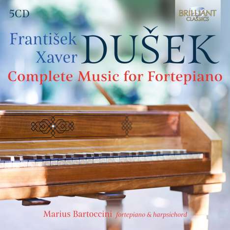 Frantisek Xaver Dussek (1731-1799): Sämtliche Klavierwerke, 5 CDs