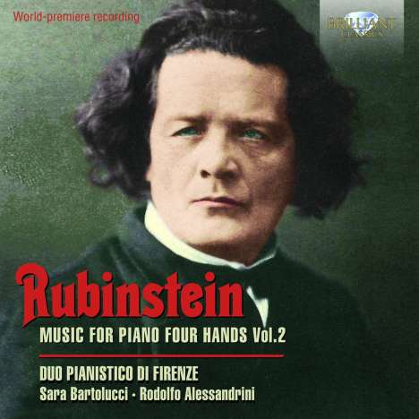 Anton Rubinstein (1829-1894): Werke für Klavier 4-händig Vol.2, 2 CDs