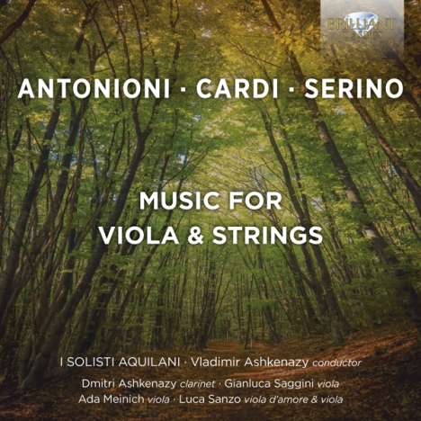 Music for Viola &amp; Strings, CD