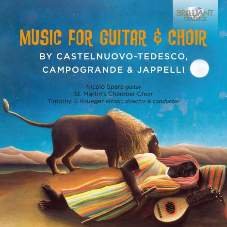 St. Martin's Chamber Choir &amp; Nicolo Spera - Music for Guitar &amp; Choir, CD