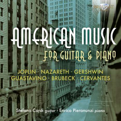 American Music for Guitar &amp; Piano, CD