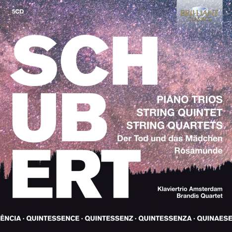 Franz Schubert (1797-1828): Klaviertrios Nr.1 &amp; 2, 5 CDs