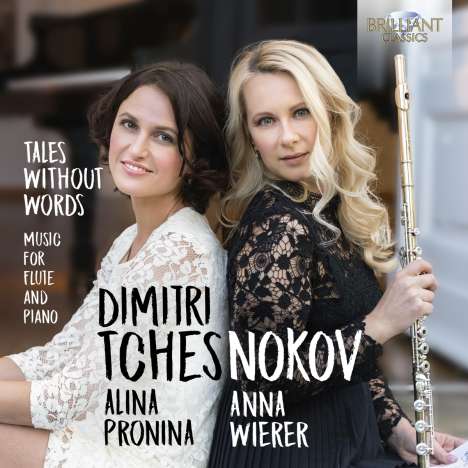 Dimitri Tchesnokov (geb. 1982): Kammermusik für Flöte &amp; Klavier "Tales Without Words", CD