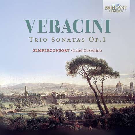 Antonio Veracini (1669-1733): Triosonaten op.1 Nr.1-10 für 2 Violinen &amp; Bc, CD