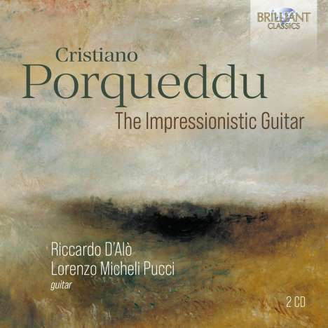 Cristiano Porqueddu (geb. 1975): The Impressionistic Guitar, 2 CDs