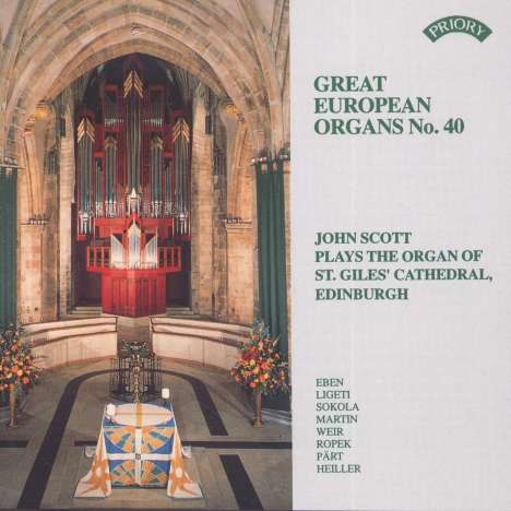 Große europäische Orgeln Vol.40, CD