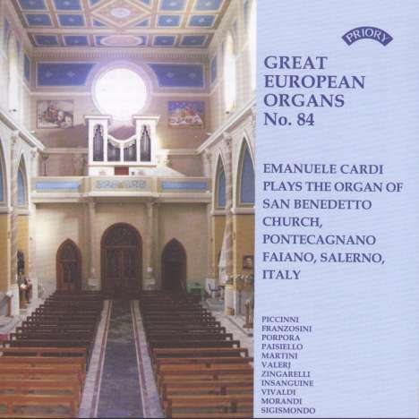 Große europäische Orgeln Vol.84, CD