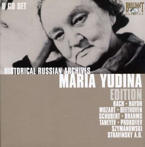Maria Yudina - Historical Russian Archives, 8 CDs