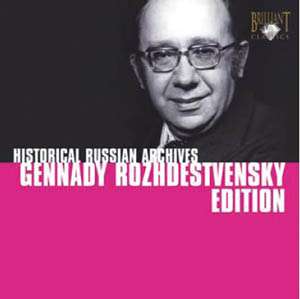 Gennadi Roshdestvensky - Historic Russian Archives, 10 CDs