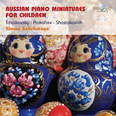 Russian Piano Miniatures for Children, CD