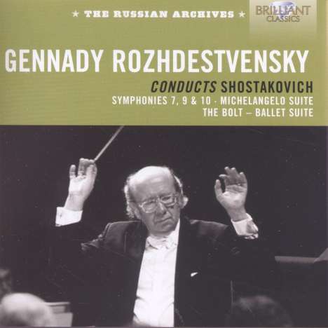 Dmitri Schostakowitsch (1906-1975): Symphonien Nr.7,9,10, 3 CDs