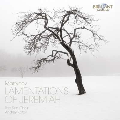 Vladimir Martynov (geb. 1946): The Lamentations of Jeremiah, CD