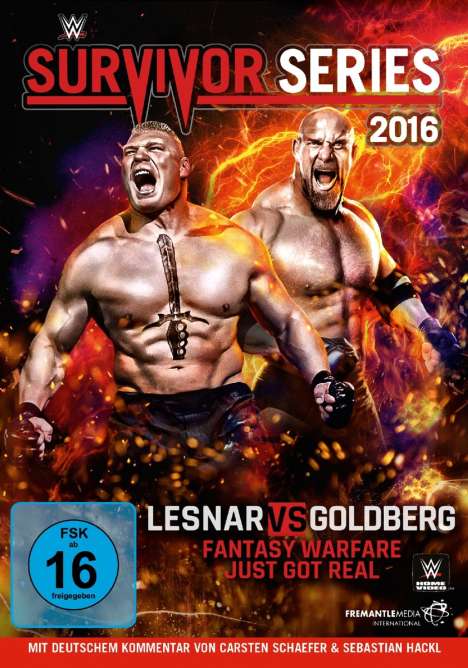 WWE - Survivor Series 2016 - Brock Lesnar, DVD