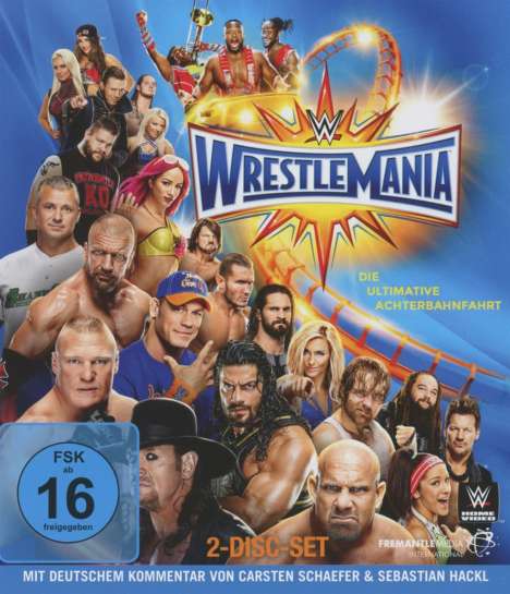 Wrestlemania 33 (Blu-ray), 2 Blu-ray Discs