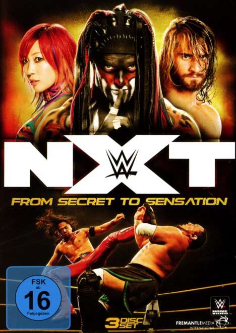 WWE NXT - From Secret To Sensation, 3 DVDs