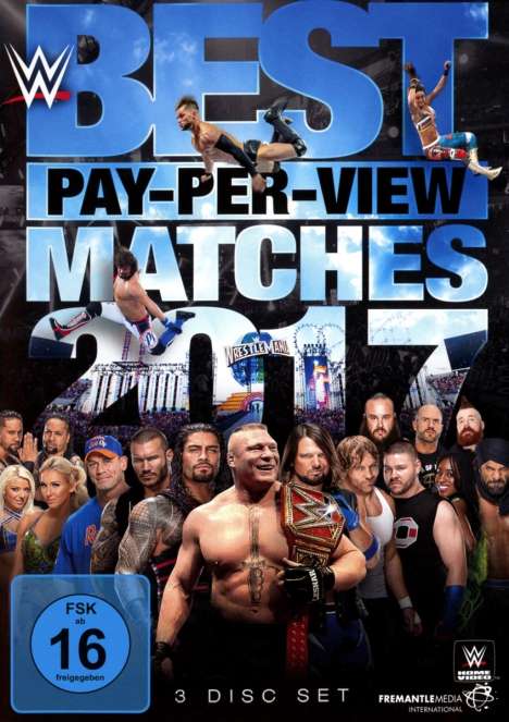 Best PPV Matches 2017, 3 DVDs