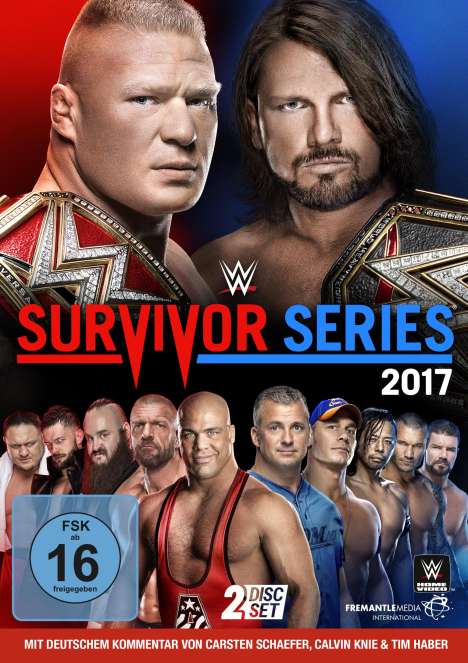 WWE - Survivor Series 2017, 2 DVDs
