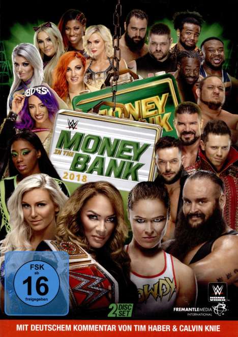 WWE - Money in the Bank 2018, 2 DVDs