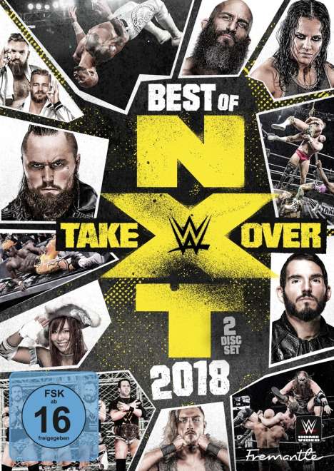 WWE: Best of NXT Takeover 2018, 2 DVDs