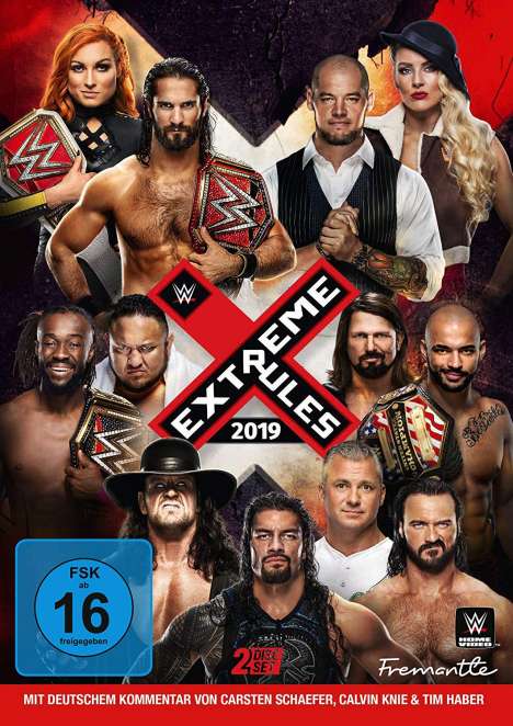 Extreme Rules 2019, 2 DVDs