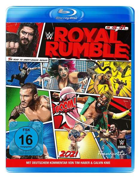 WWE: Royal Rumble 2021 (Blu-ray), Blu-ray Disc