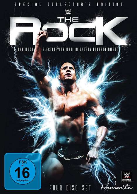 WWE - The Rock: The Most Electrifying Man in Sports Entertainment (Special Edition), 4 DVDs