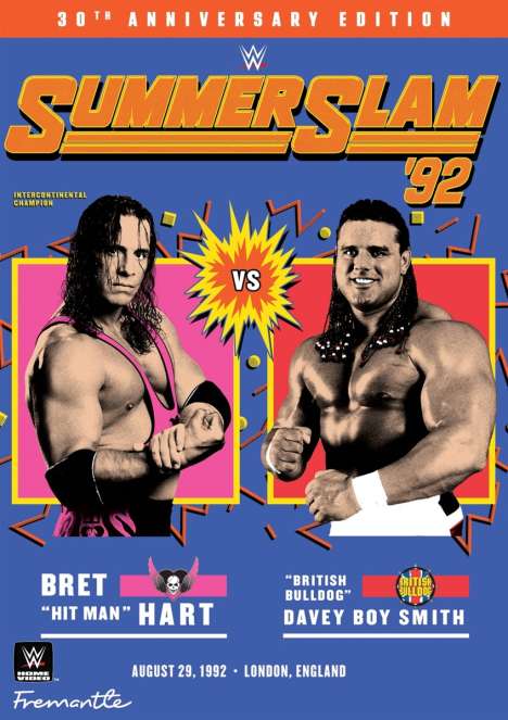 WWE: Summerslam 1992 (30th Anniversary Edition), DVD
