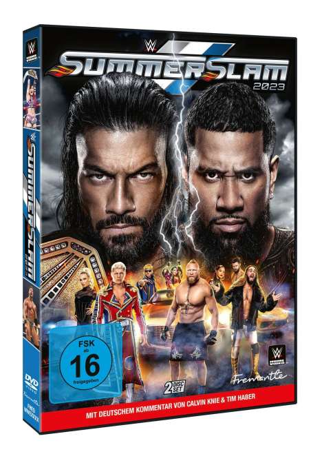 WWE: Summerslam 2023, 2 DVDs