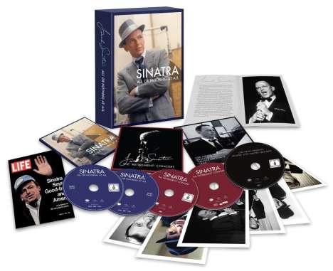 Frank Sinatra (1915-1998): All Or Nothing At All (Limited Super Deluxe Edition), 4 DVDs und 1 CD