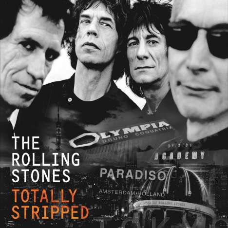 The Rolling Stones: Totally Stripped (Deluxe Edition), 4 DVDs und 1 CD
