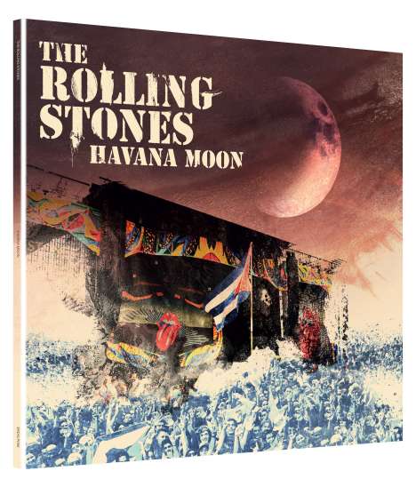 The Rolling Stones: Havana Moon (180g) (Limited Edition), 3 LPs und 1 DVD