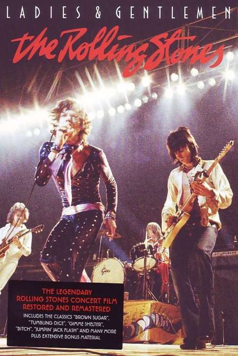 The Rolling Stones: Ladies &amp; Gentlemen (Live In Texas, US, 1972 + Bonus), DVD