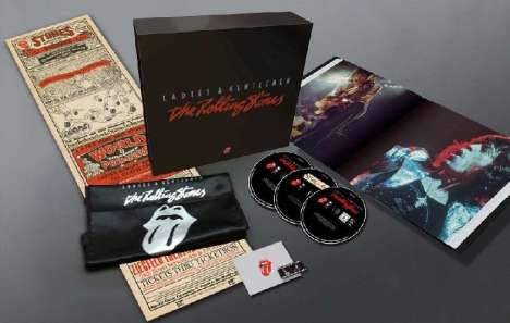 The Rolling Stones: Ladies &amp; Gentlemen (Limited Deluxe Edition), 3 DVDs