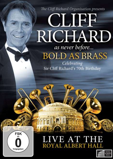 Cliff Richard: Bold As Brass: Live At The Royal Albert Hall, DVD