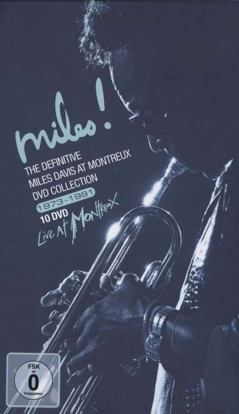 Miles Davis (1926-1991): The Definitive Miles Davis At Montreux DVD-Collection, 10 DVDs
