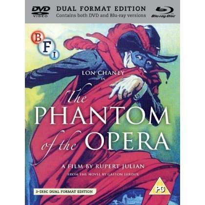 The Phantom Of The Opera (1925) (Blu-ray &amp; DVD) (UK Import), 1 Blu-ray Disc und 1 DVD