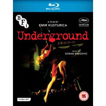 Underground (1995) (Theatrical &amp; 5-hour TV Version) (Blu-ray) (UK Import), 1 Blu-ray Disc und 2 DVDs