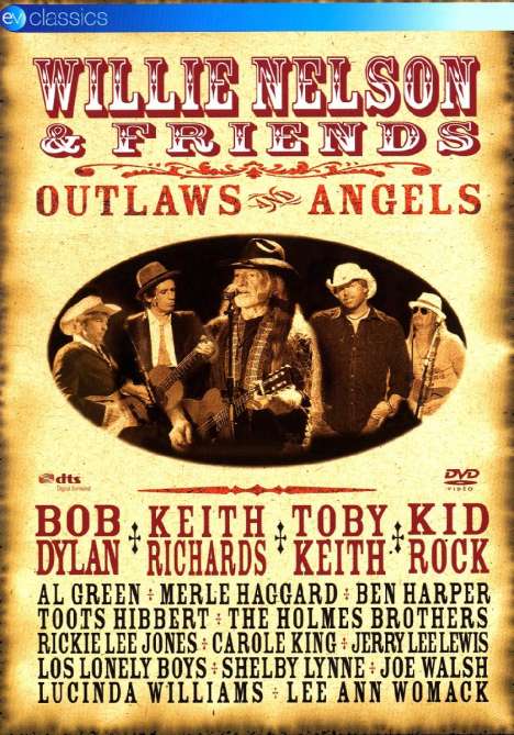 Willie Nelson: Outlaws And Angels - Live May 2004, DVD