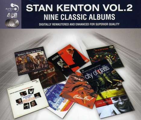 Stan Kenton (1911-1979): Nine Classic Albums Vol. 2, 4 CDs