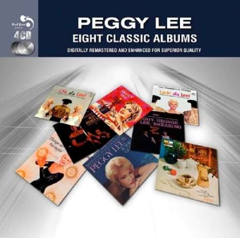 Peggy Lee (1920-2002): Eight Classic Albums, 4 CDs