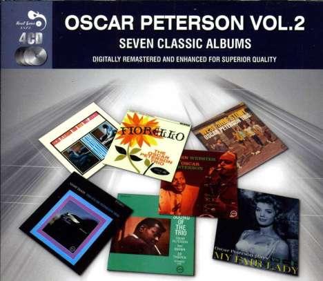 Oscar Peterson (1925-2007): Seven Classic Albums Vol. 2, 4 CDs